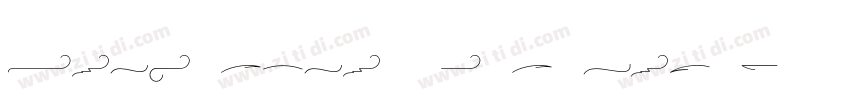 BerkshireSwash Regul字体转换